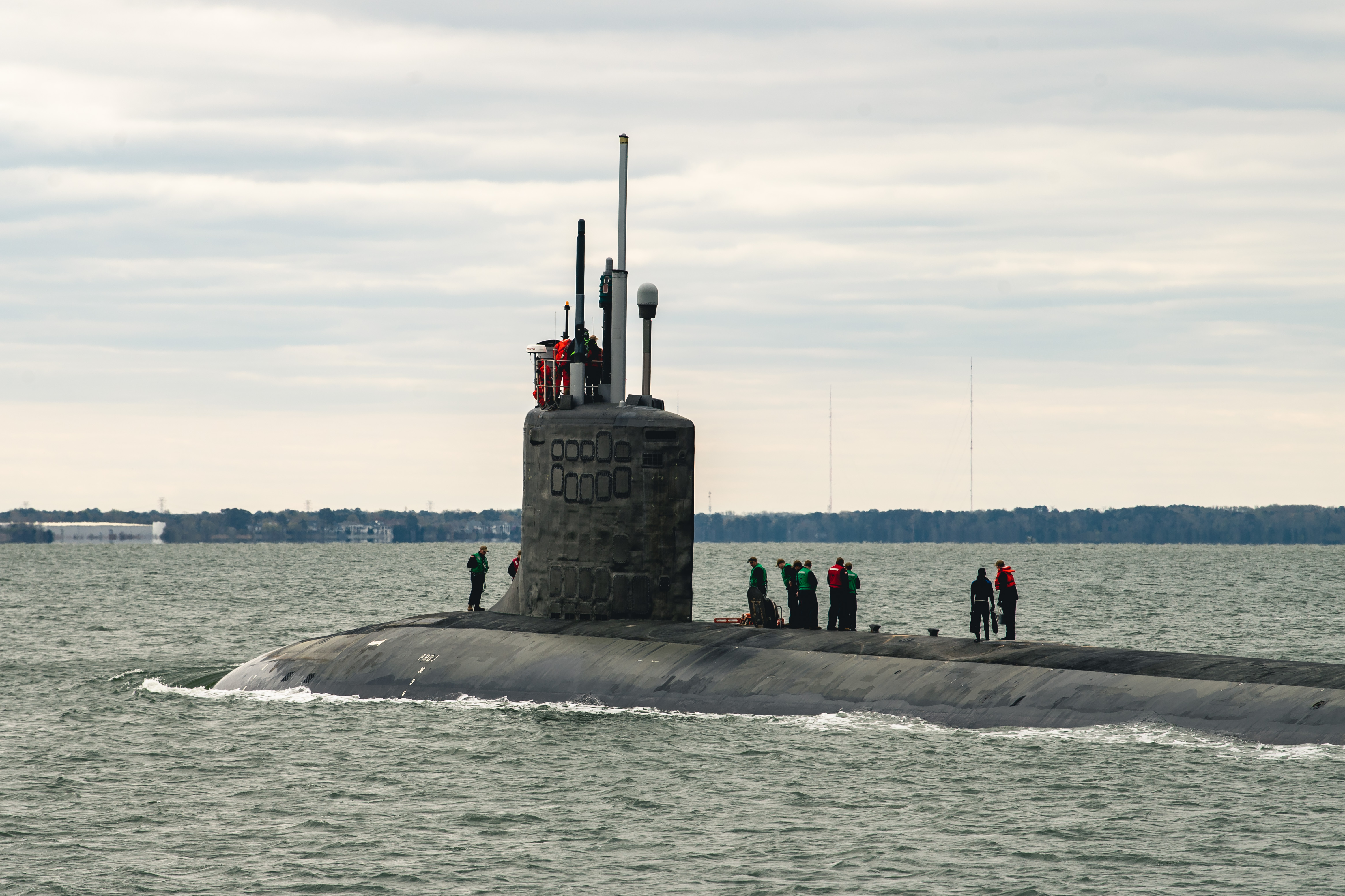 New Jersey Ssn 796 Psa Sea Trials