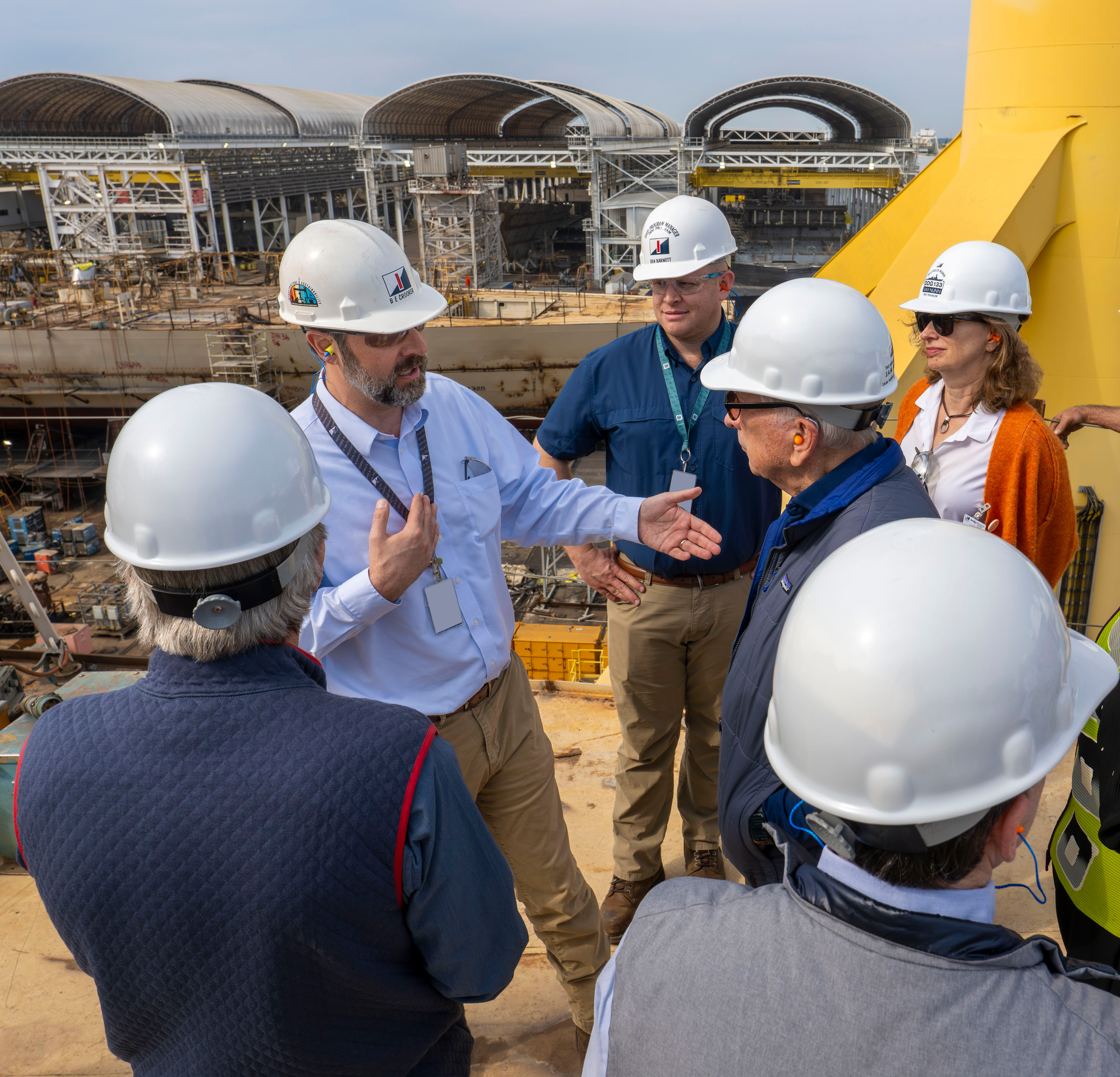 Ingalls Visit Sen Sam Nunn Vp Program