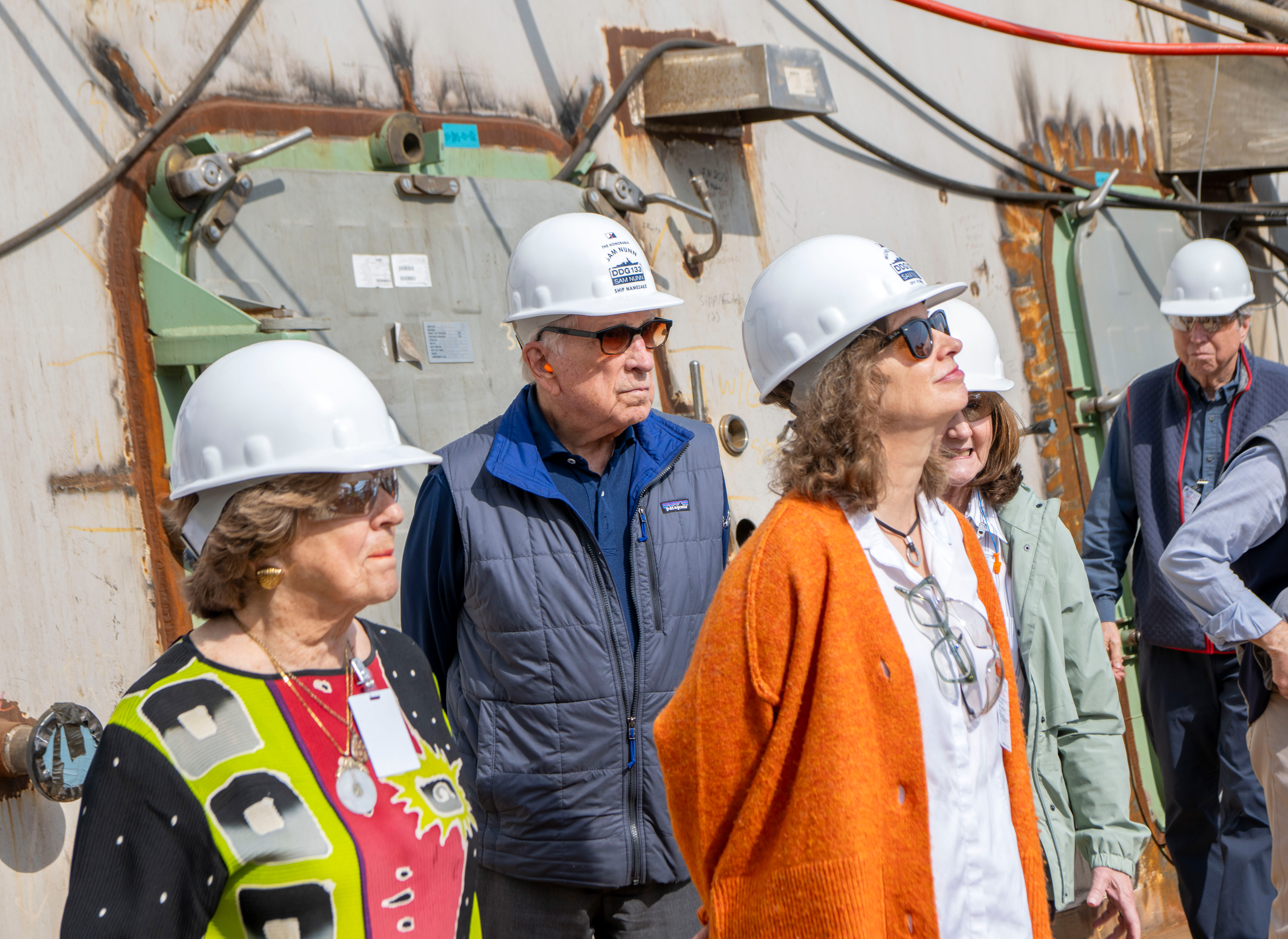 Ingalls Visit Sen Sam Nunn Aboard Ddg 133 March 24, 2026