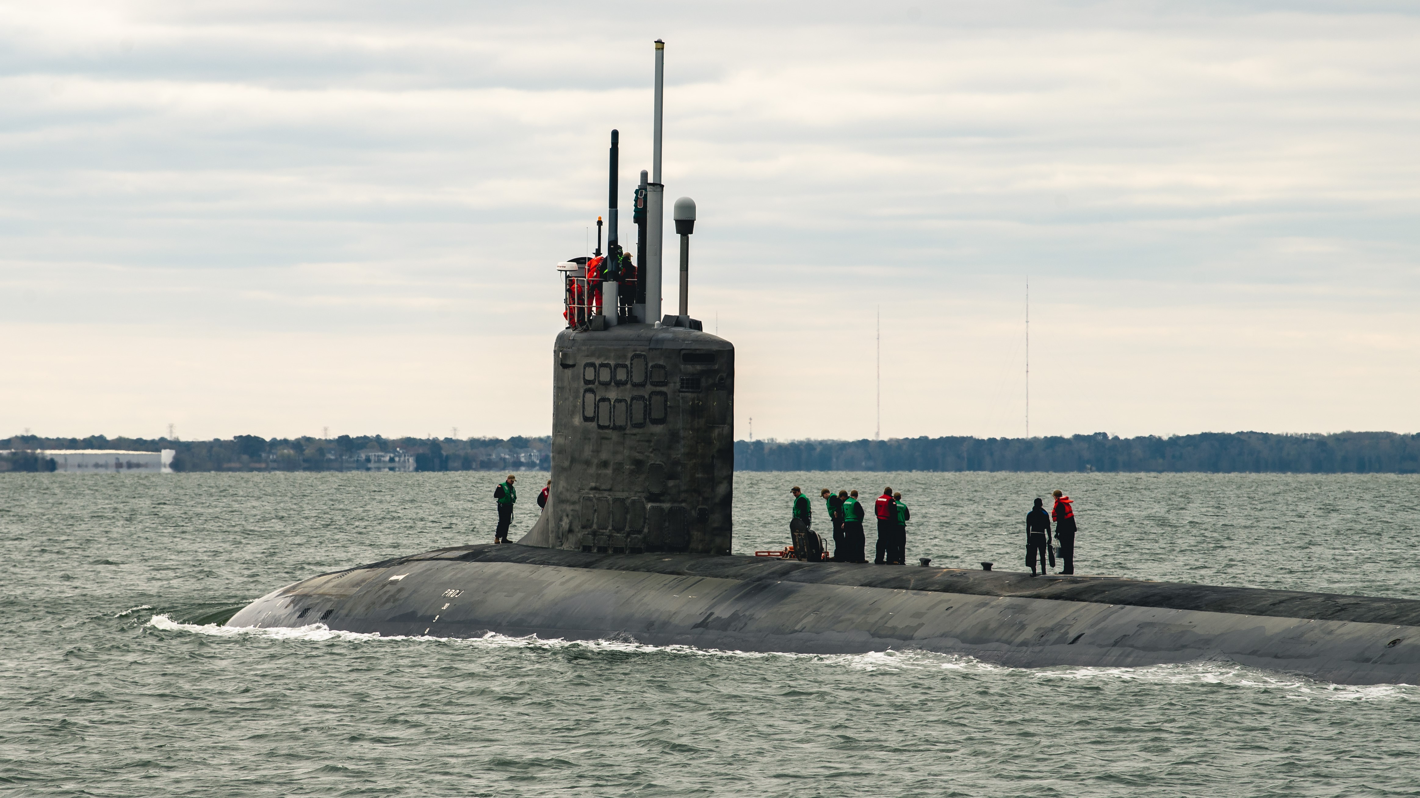 New Jersey Ssn 796 Psa Sea Trials